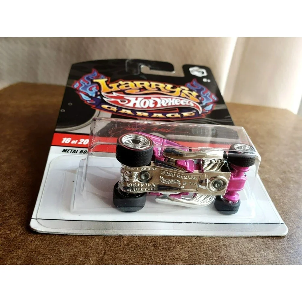 2009 Hot Wheels SHIFT KICKER Metallic Pink LARRY'S GARAGE #16/20 1:64 REDLINE RR